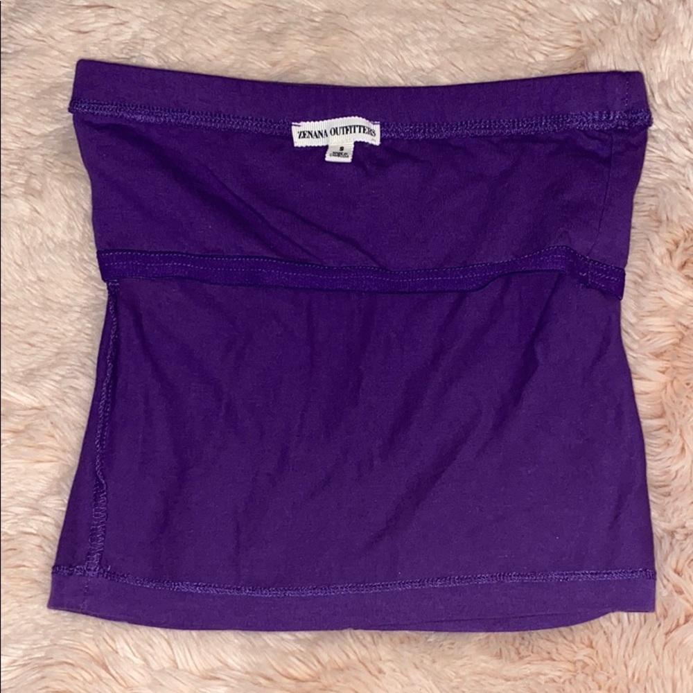 SOLD Purple Tube Top NWOT - Picture 7 of 8